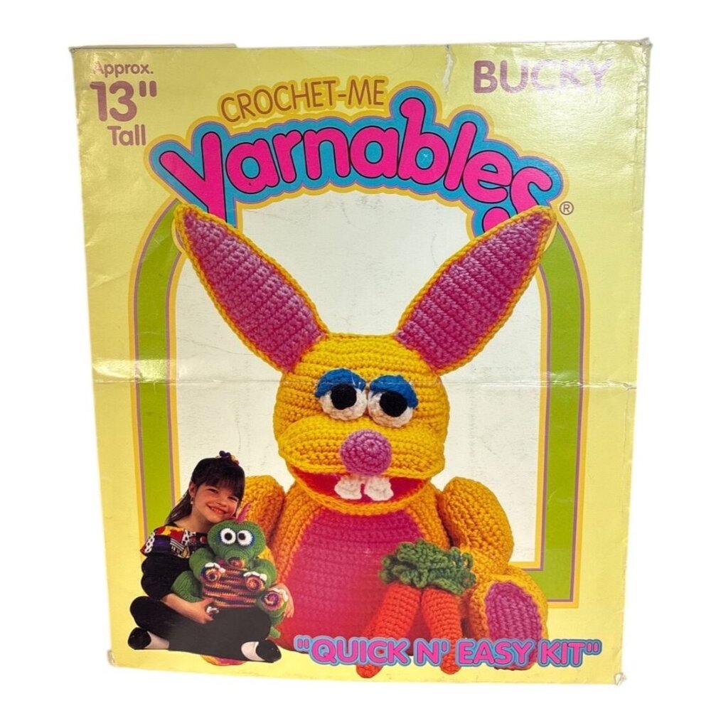 Bucky Crochet Me Yarnables Pattern Only Quick N Easy Kit KT 2610
